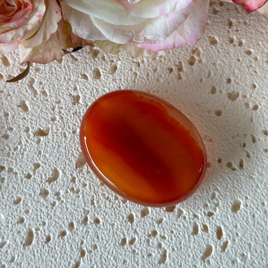 Carnelian Worry Stone #989