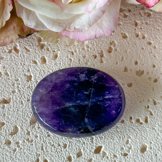 Amethyst Worry Stone #984