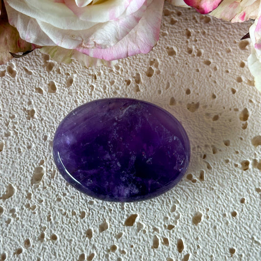 Amethyst Worry Stone #987