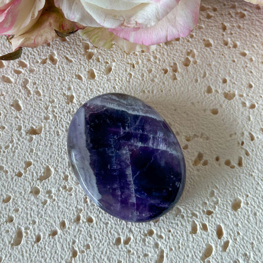 Amethyst Worry Stone #985