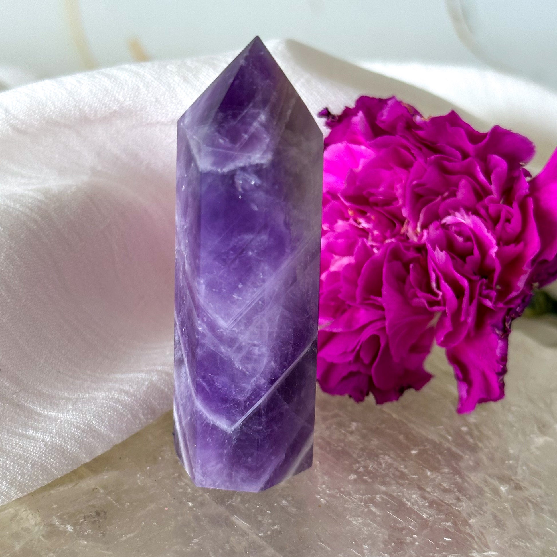 Amethyst Tower #999-Happily Zen