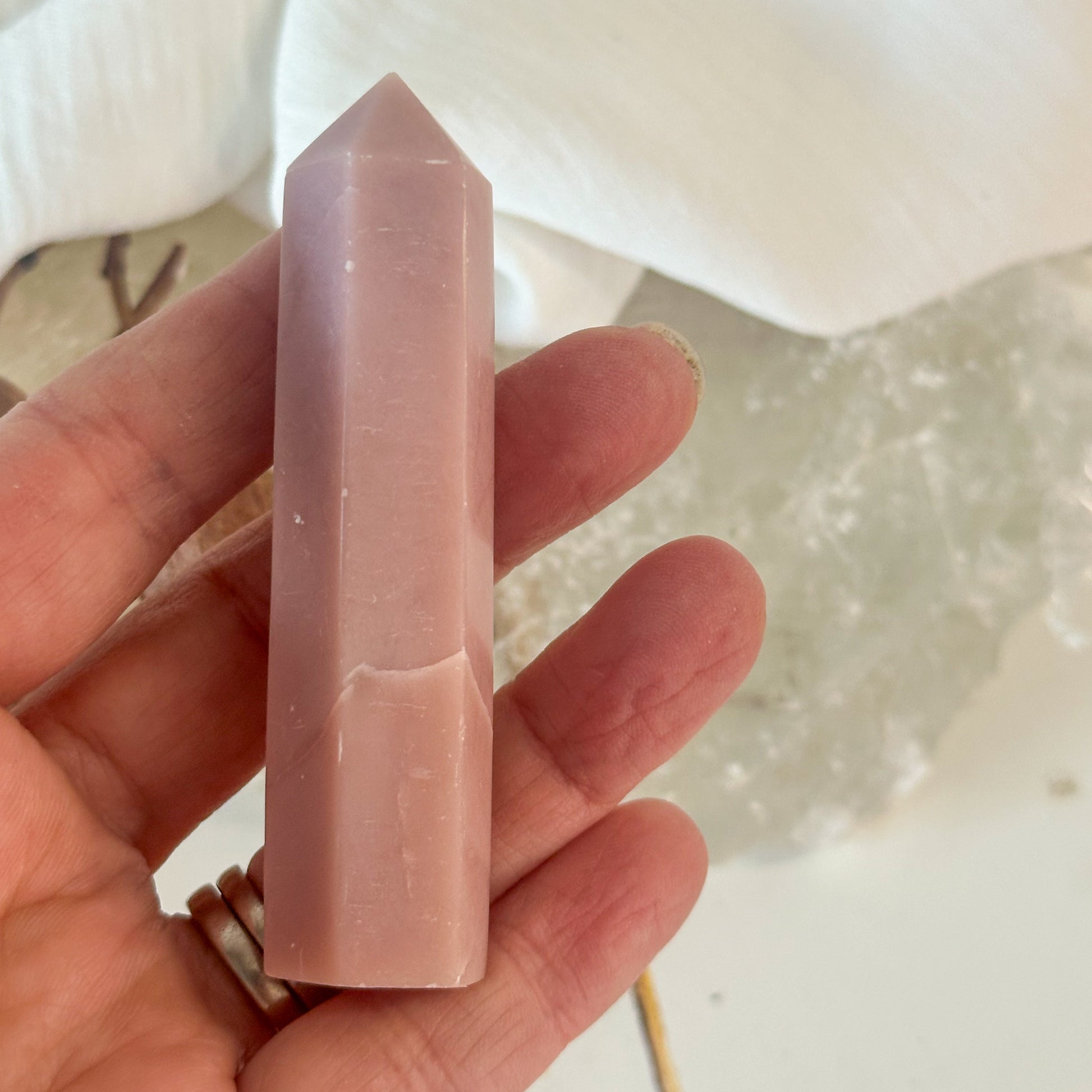 Pink Opal Tower #995-Happily Zen