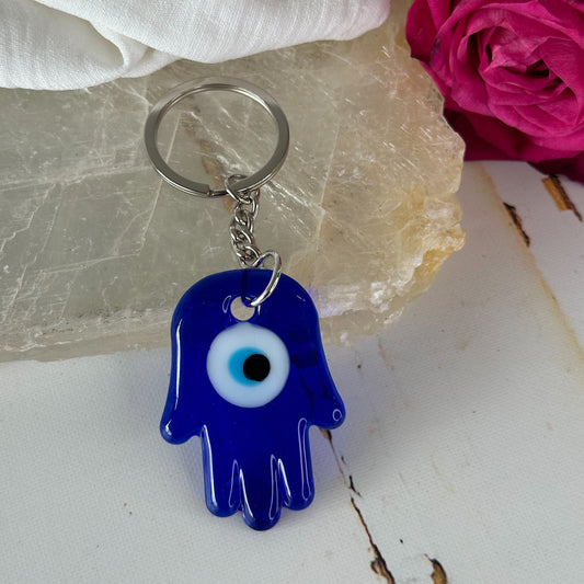 Evil Eye Keychain #770-Happily Zen