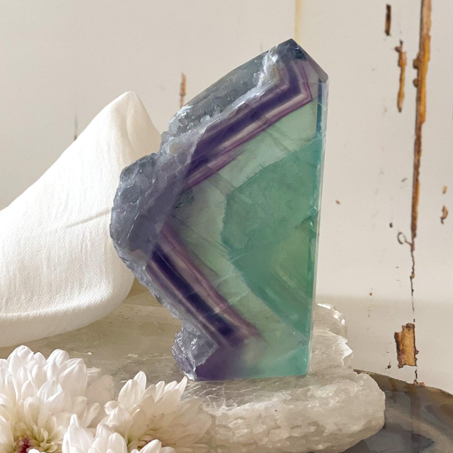 Fluorite Tower #113-Happily Zen