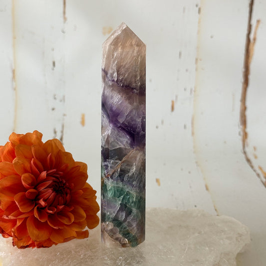 Fluorite Tower #736-Happily Zen