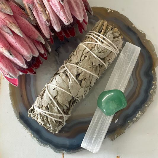 Green Aventurine Cleansing Kit-Happily Zen