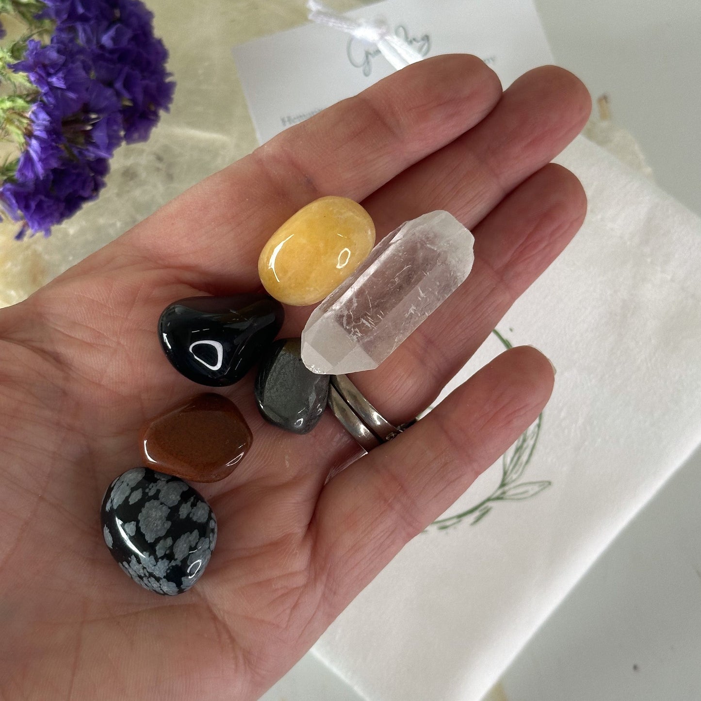 Grounding Crystal Kit-Happily Zen