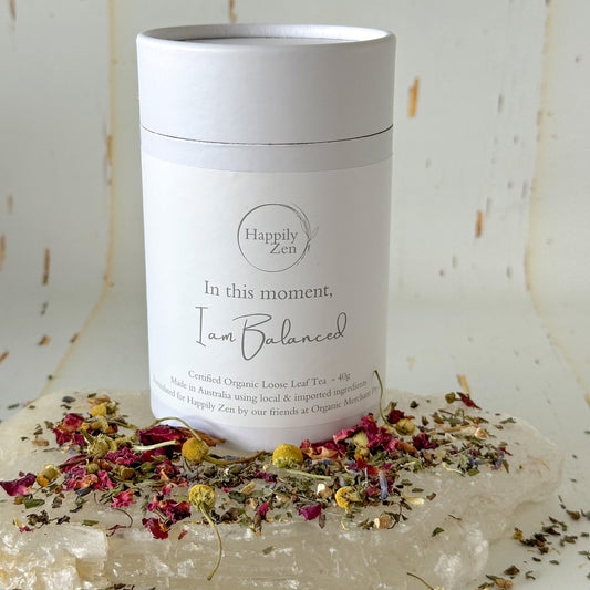 I am Balanced Organic Loose Leaf Tea-Happily Zen