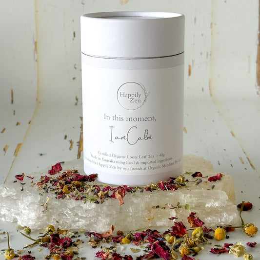 I am Calm Organic Loose Leaf Tea-Happily Zen