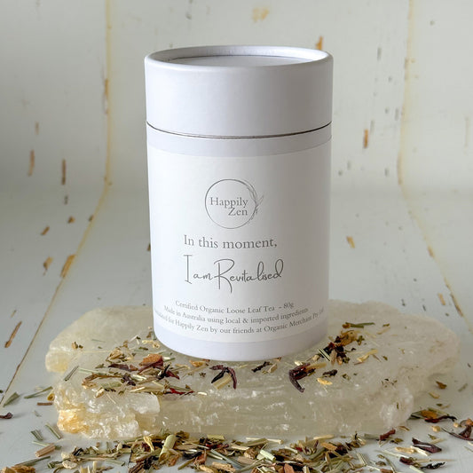 I am Revitalised Organic Loose Leaf Tea-Happily Zen