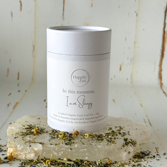 I am Sleepy Organic Loose Leaf Tea-Happily Zen