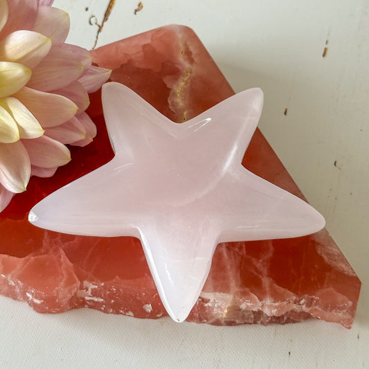 Mangano Calcite Star Dish #843-Happily Zen