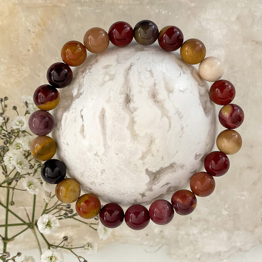 Mookaite Bracelet-Happily Zen