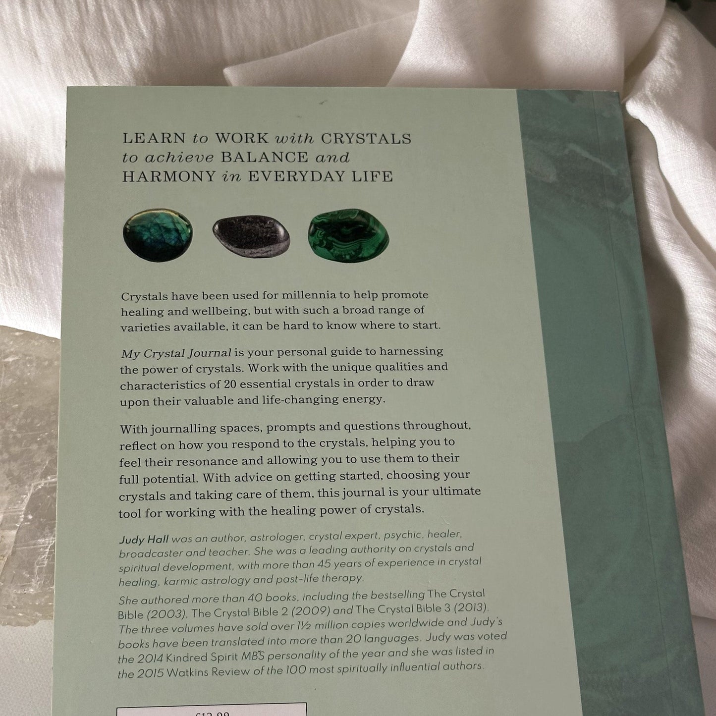 My Crystal Journal - A Personal Guide to Healing with 20 Essential Crystals #720-Happily Zen