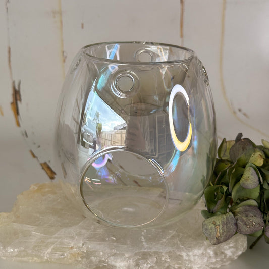 Oil / Melt Burner - Clear-Happily Zen