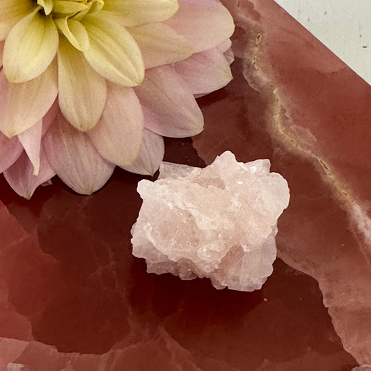 Pink Halite Cluster #890-Happily Zen