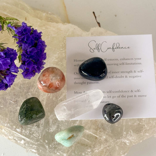 Self-Confidence Crystal Kit-Happily Zen