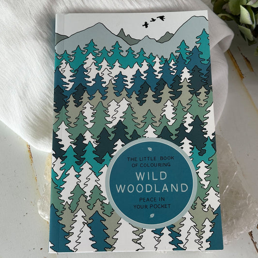 Wild Woodland- The Little Book of Colouring #799-Happily Zen